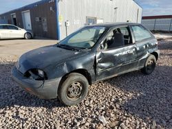 GEO salvage cars for sale: 1996 GEO Metro Base