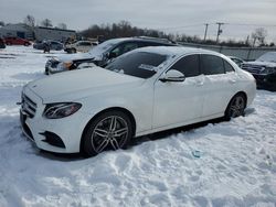 Mercedes-Benz e-Class salvage cars for sale: 2018 Mercedes-Benz E 300 4matic