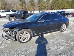 BMW 7 Series salvage cars for sale: 2016 BMW 750 XI