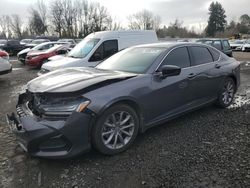 Acura salvage cars for sale: 2021 Acura TLX