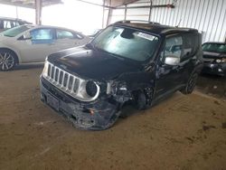 Jeep salvage cars for sale: 2015 Jeep Renegade Limited