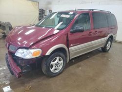 Pontiac salvage cars for sale: 2005 Pontiac Montana Luxury