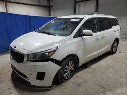 KIA salvage cars for sale: 2016 KIA Sedona LX