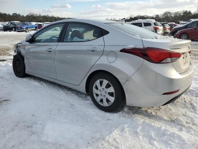 2016 Hyundai Elantra SE