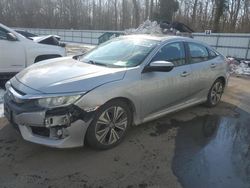 Honda salvage cars for sale: 2016 Honda Civic EX