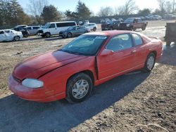 Chevrolet Vehiculos salvage en venta: 1999 Chevrolet Monte Carlo LS