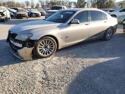 Salvage cars for sale from Copart Las Vegas, NV: 2009 BMW 750 LI