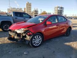 Toyota Corolla salvage cars for sale: 2018 Toyota Corolla L