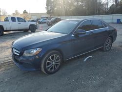 Vehiculos salvage en venta de Copart Knightdale, NC: 2016 Mercedes-Benz C 300 4matic