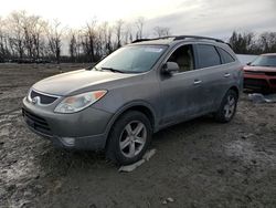 Hyundai salvage cars for sale: 2007 Hyundai Veracruz GLS