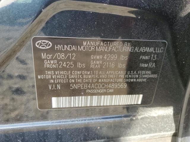 2012 Hyundai Sonata GLS