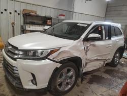 2018 Toyota Highlander Limited for sale in Des Moines, IA