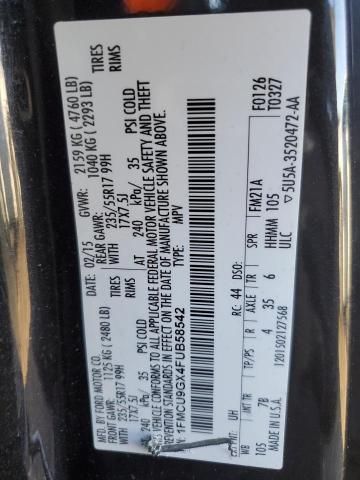 2015 Ford Escape SE