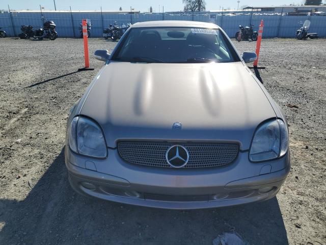 2003 Mercedes-Benz SLK 320