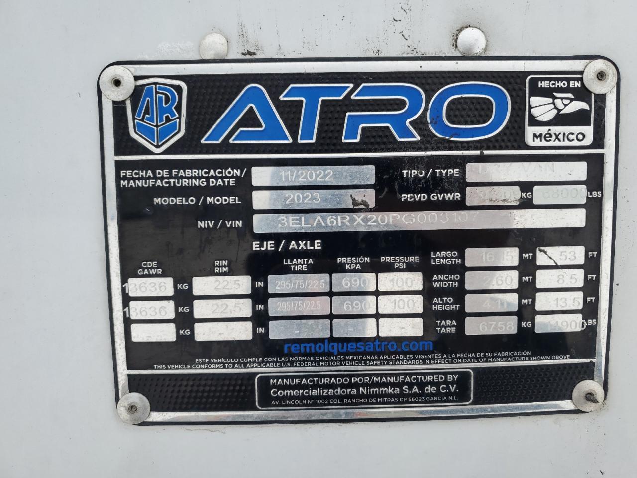 2023 Atro Trailer