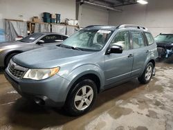 Subaru salvage cars for sale: 2012 Subaru Forester 2.5X