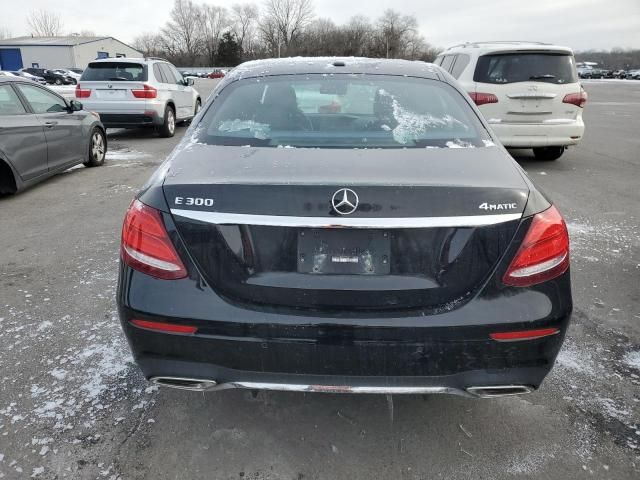 2017 Mercedes-Benz E 300 4matic