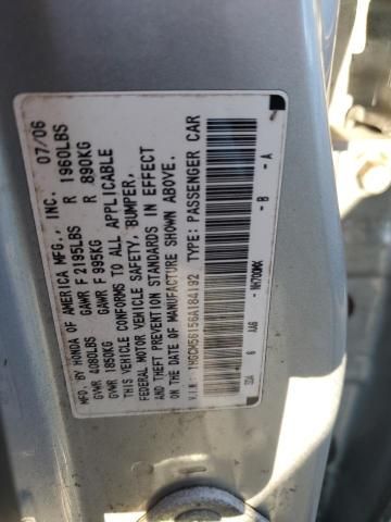 2006 Honda Accord Value