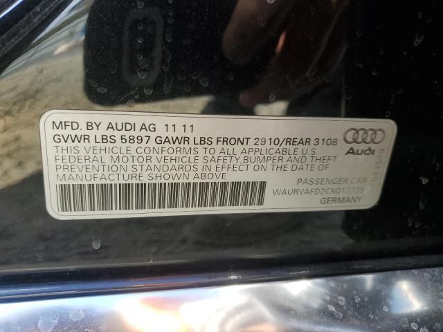 2012 Audi A8 L Quattro