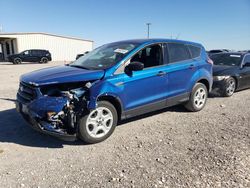 Vehiculos salvage en venta de Copart Temple, TX: 2018 Ford Escape S