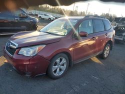 Subaru salvage cars for sale: 2015 Subaru Forester 2.5I Premium