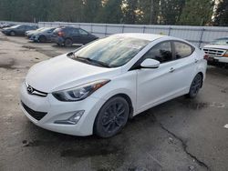 Hyundai Elantra salvage cars for sale: 2015 Hyundai Elantra SE