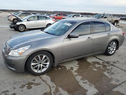 Infiniti Vehiculos salvage en venta: 2009 Infiniti G37 Base