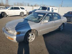 Honda Accord salvage cars for sale: 1997 Honda Accord SE