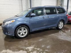 Toyota Sienna xle salvage cars for sale: 2017 Toyota Sienna XLE