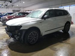 Volkswagen salvage cars for sale: 2021 Volkswagen Tiguan SE