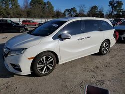 Honda salvage cars for sale: 2018 Honda Odyssey Elite