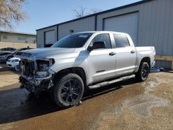 Toyota Tundra salvage cars for sale: 2019 Toyota Tundra Crewmax SR5