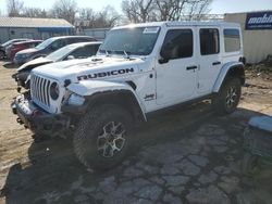 Jeep salvage cars for sale: 2018 Jeep Wrangler Unlimited Rubicon