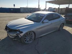 Alfa Romeo Giulia salvage cars for sale: 2017 Alfa Romeo Giulia TI