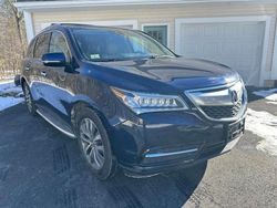 2016 Acura MDX Technology en venta en North Billerica, MA