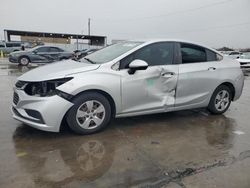 Chevrolet Cruze salvage cars for sale: 2018 Chevrolet Cruze LS