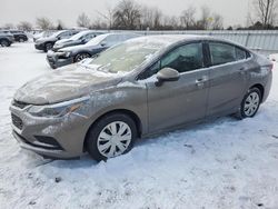 Chevrolet salvage cars for sale: 2018 Chevrolet Cruze LT