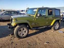 2010 Jeep Wrangler Unlimited Sahara en venta en Woodhaven, MI