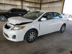 Toyota Corolla salvage cars for sale: 2011 Toyota Corolla Base