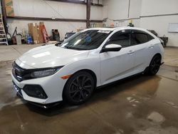 Honda salvage cars for sale: 2018 Honda Civic Sport Touring