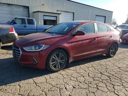 Hyundai salvage cars for sale: 2018 Hyundai Elantra SEL