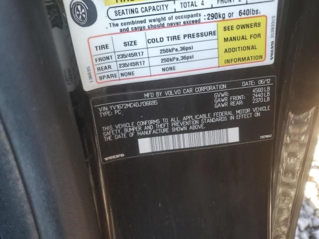 2013 Volvo C70 T5