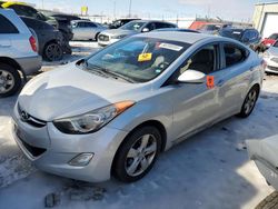 Hyundai salvage cars for sale: 2012 Hyundai Elantra GLS