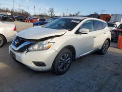 Nissan Murano salvage cars for sale: 2016 Nissan Murano S