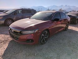 Honda Accord Vehiculos salvage en venta: 2022 Honda Accord Sport