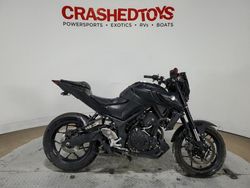 Yamaha mt-03 Vehiculos salvage en venta: 2021 Yamaha MT-03