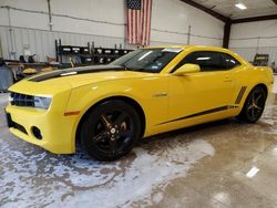 Salvage cars for sale from Copart San Antonio, TX: 2012 Chevrolet Camaro LT