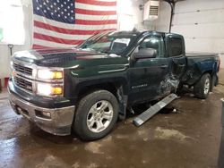 Chevrolet Silverado k1500 lt salvage cars for sale: 2014 Chevrolet Silverado K1500 LT