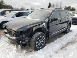 Salvage cars for sale from Copart Bowmanville, ON: 2018 Volkswagen Tiguan SE