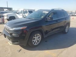 Vehiculos salvage en venta de Copart Grand Prairie, TX: 2018 Jeep Cherokee Latitude